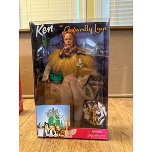 Barbie Ken Doll As Cowardly Lion Wizard Of Oz,New in Box, 1999 NOS NRFB